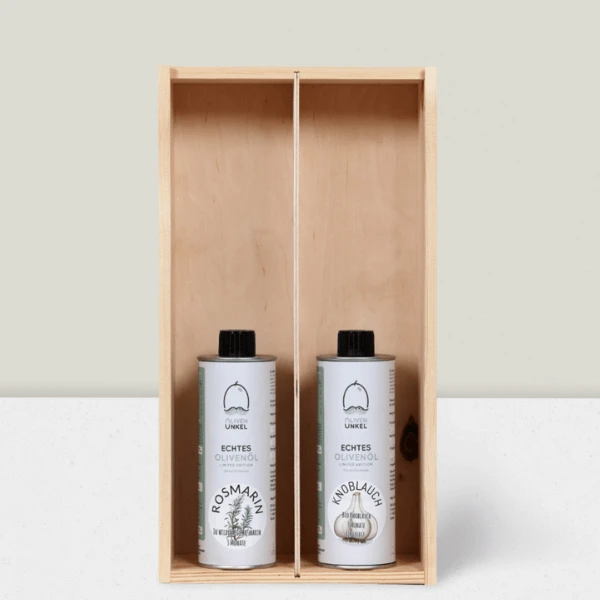 Deluxe Box mit 2 Olivenölen
